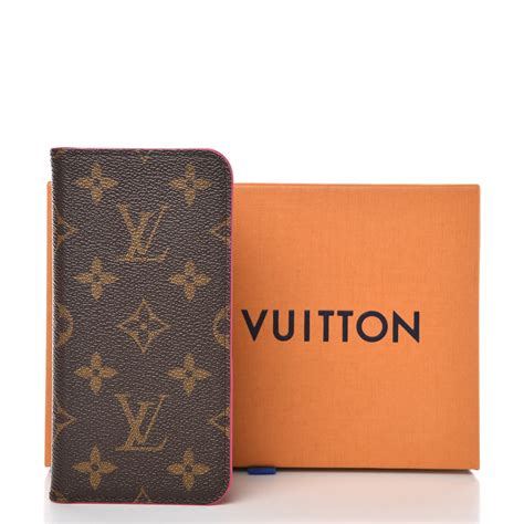 louis vuitton iphone x folio replica|louis vuitton silicone case iphone.